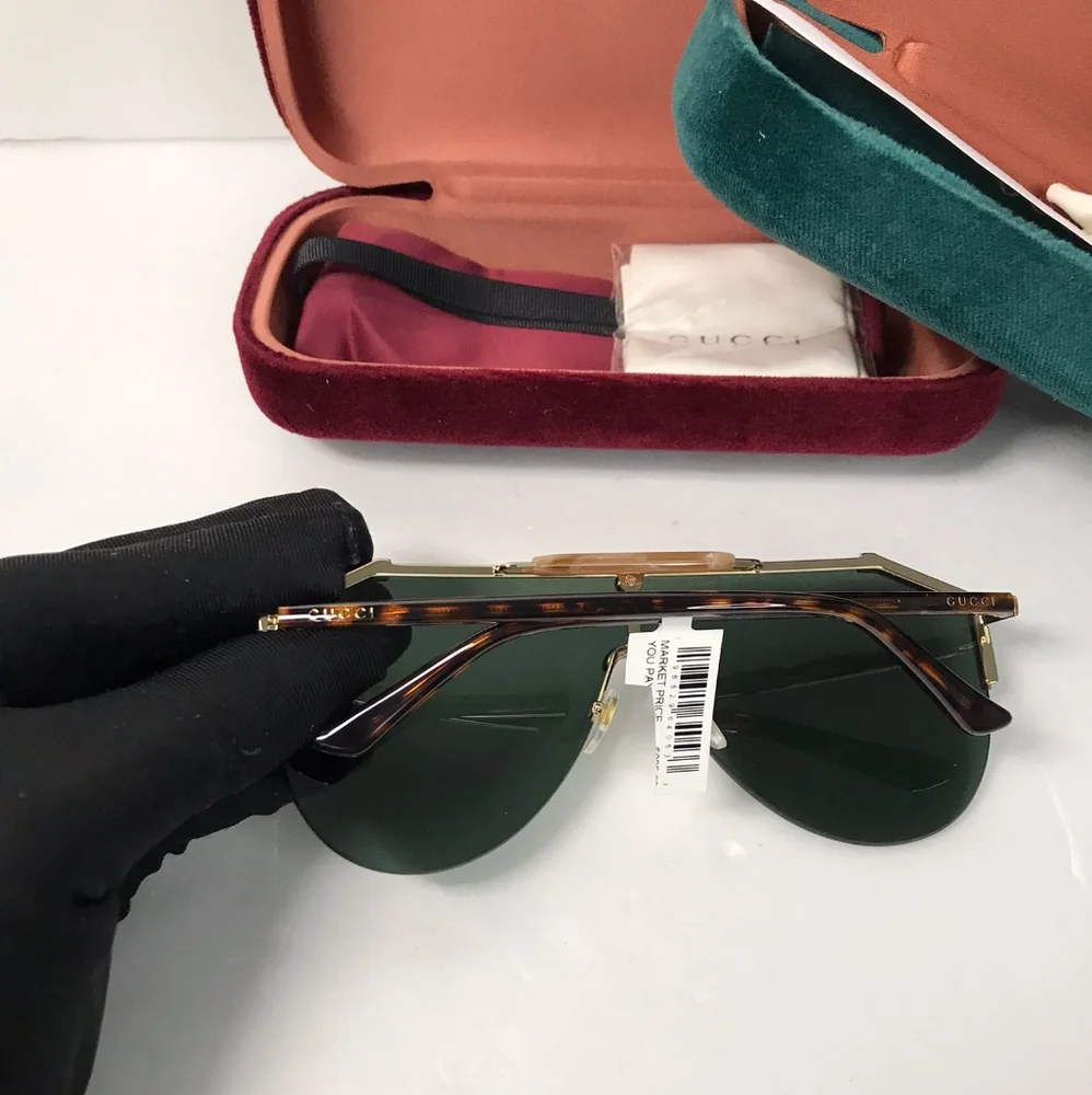 Unisex - 💯Original New GUCCI GG0584S 002 SUNGLASSES